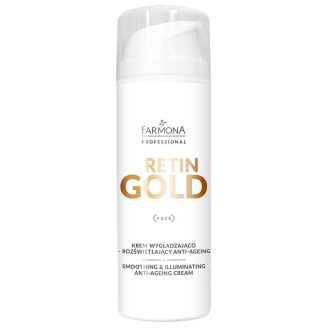 RETIN GOLD Krem wygładzająco - rozświetlający anti age